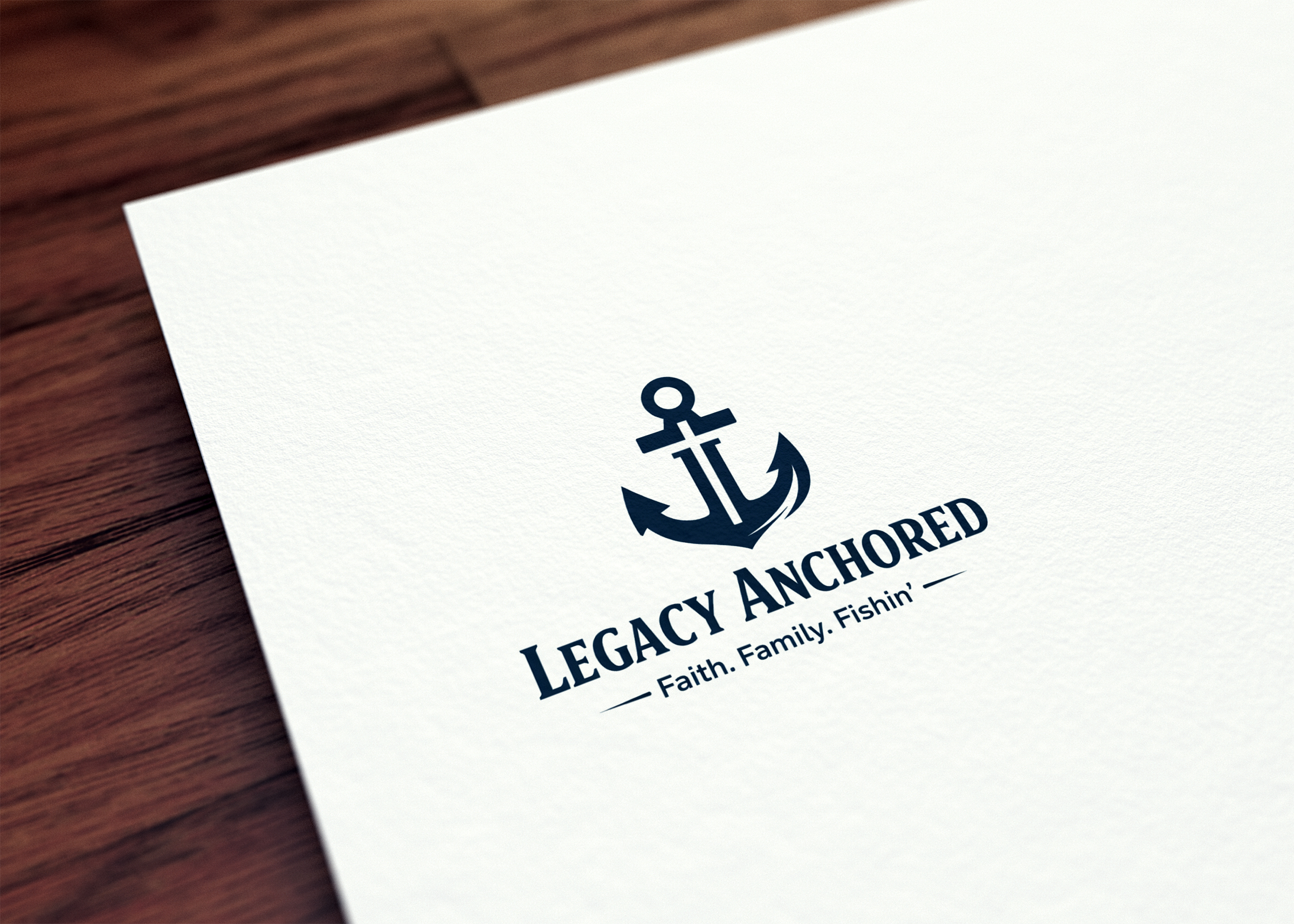 Logo Design by GraphiqueLab for Legacy Anchored | Design #37085644