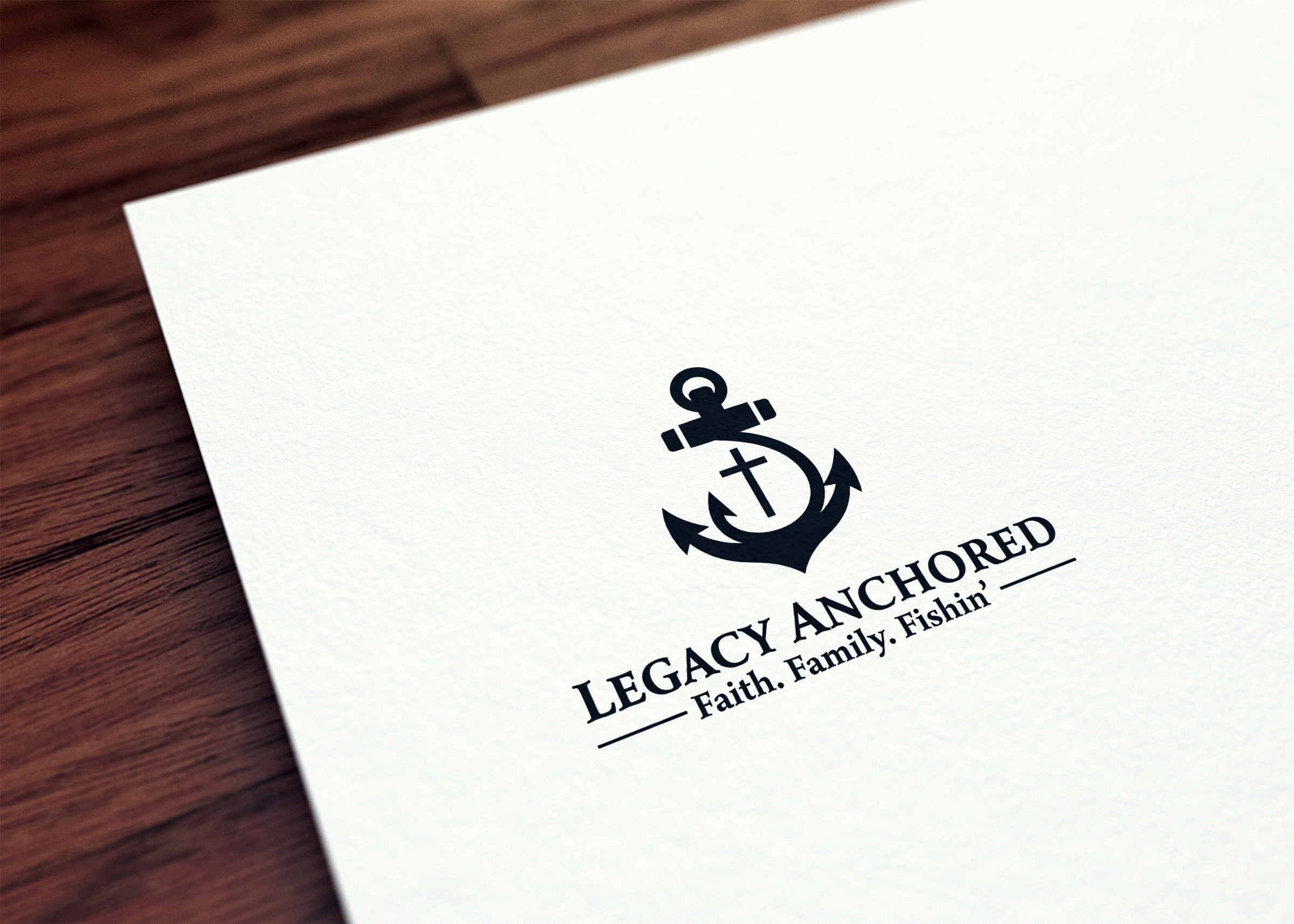 Logo Design by GraphiqueLab for Legacy Anchored | Design #37085656