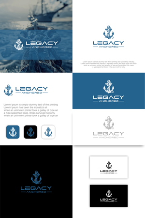 Logo Design by Stone Black for Legacy Anchored | Design: #37076378