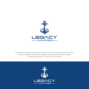 Logo Design by Stone Black for Legacy Anchored | Design: #37089446