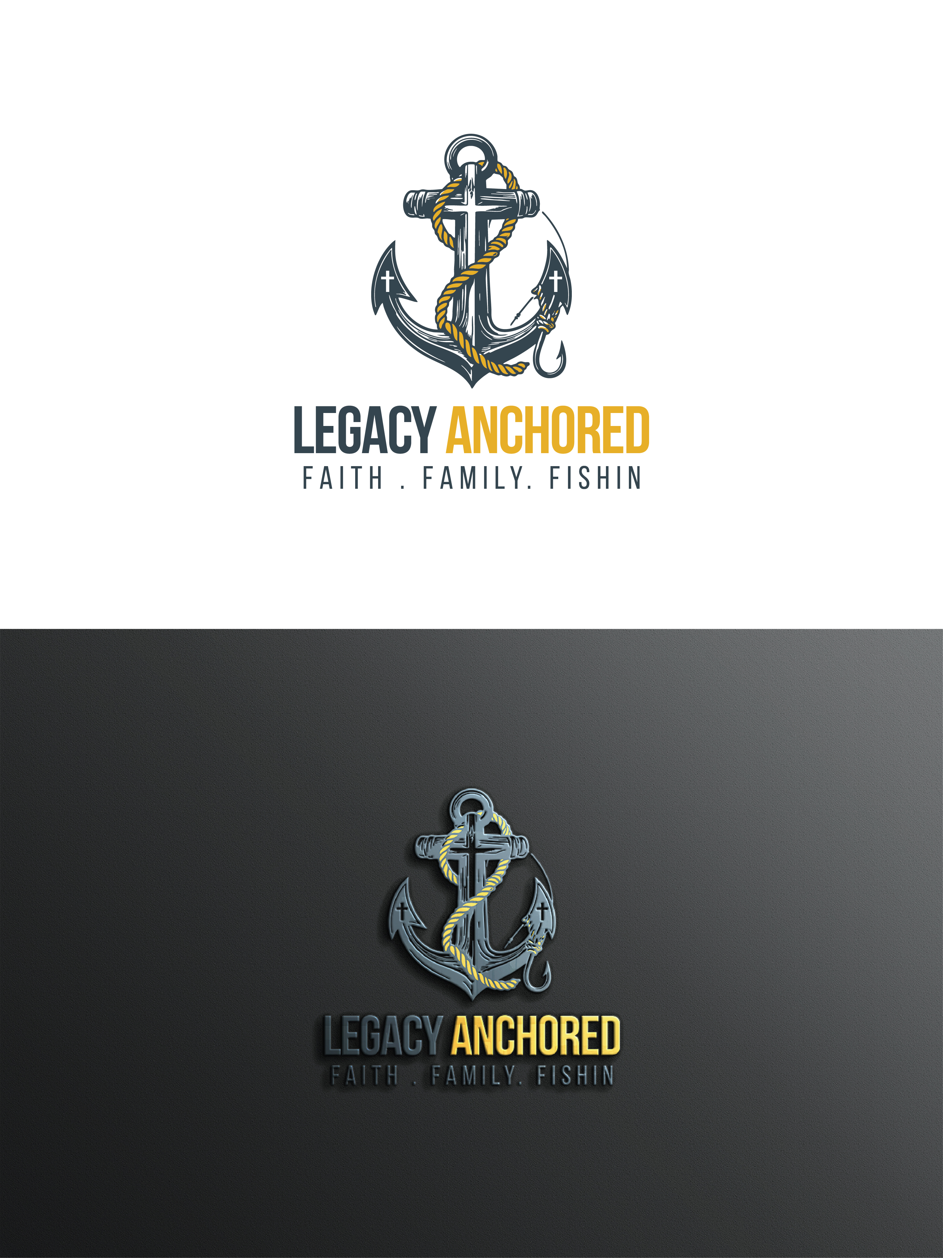Logo Design by raju.creative for Legacy Anchored | Design #37076827
