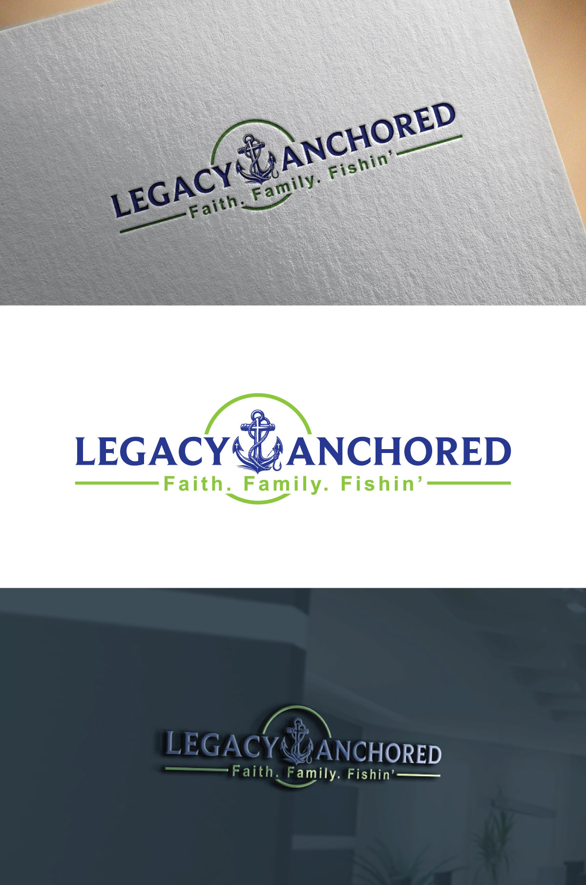 Logo Design by InfiniteSketch for Legacy Anchored | Design #37077630