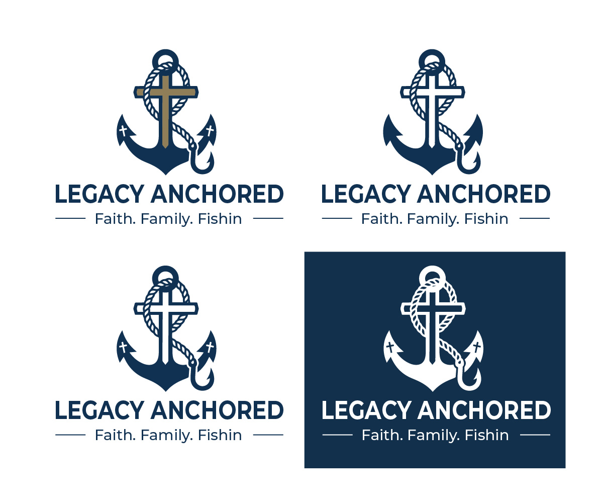 Logo Design by Mala Begum for Legacy Anchored | Design #37074965