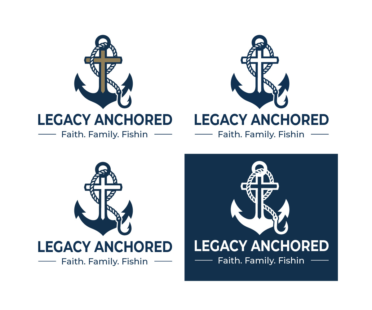 Logo Design by Mala Begum for Legacy Anchored | Design #37075141