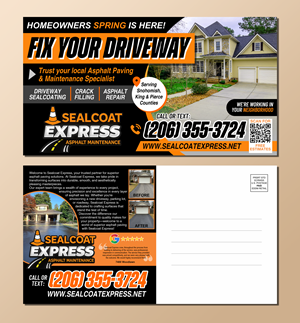 Postcard Design by typefdesign