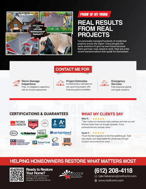 Flyer Design by Nel. for this project | Design: #37082698