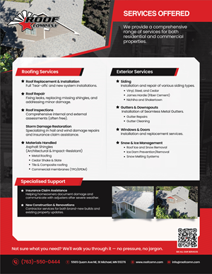 Flyer Design by Nel. for this project | Design: #37106549