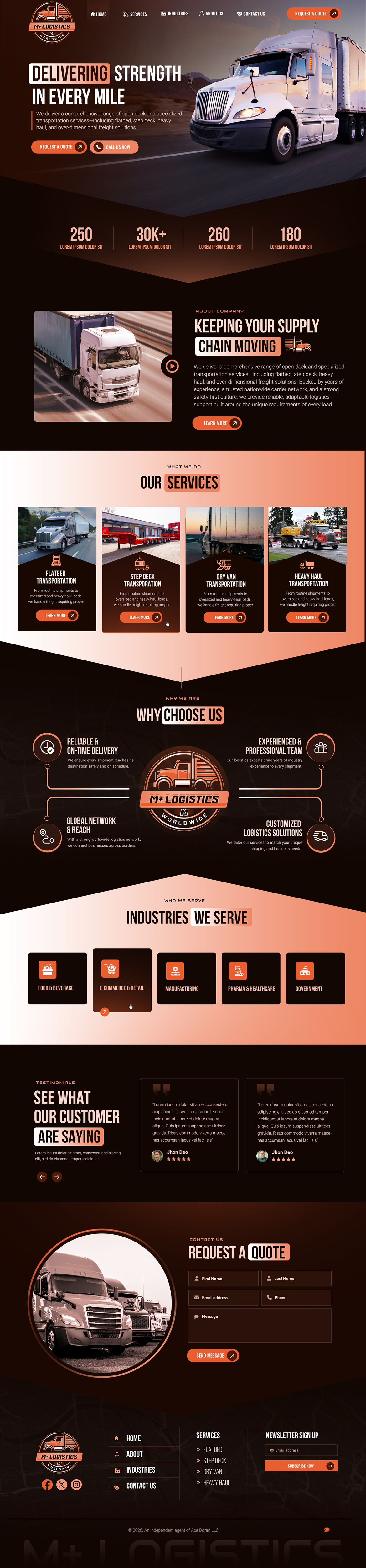 Web Design by Blue Sparrow for this project | Design #37085593