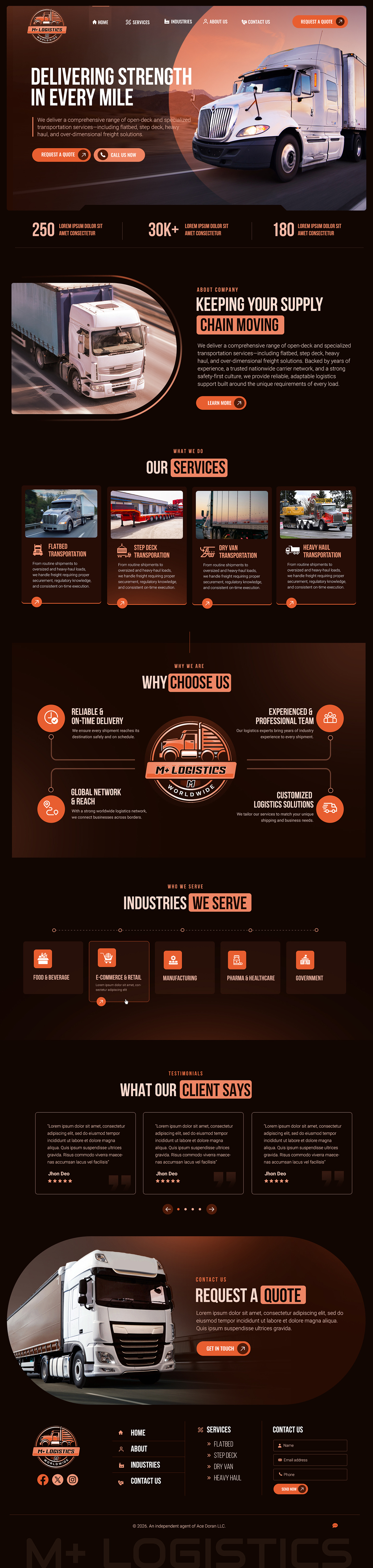 Web Design by Blue Sparrow for this project | Design #37085594