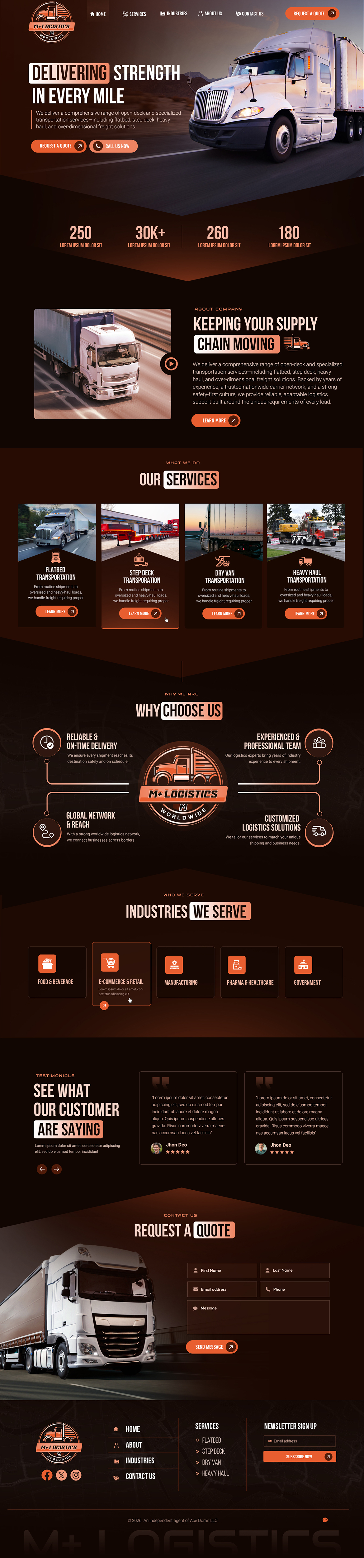 Web Design by Blue Sparrow for this project | Design #37085595