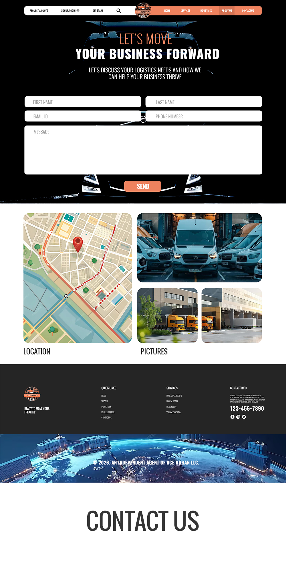 Web Design by DESIGN SOLUTIONS 007 for this project | Design #37085392