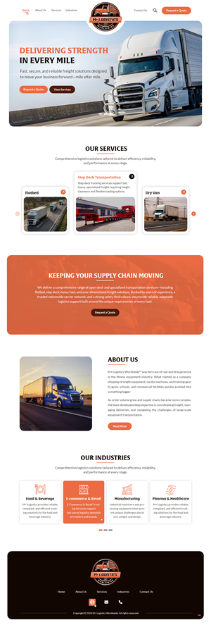 Web Design by pb for this project | Design: #37087158