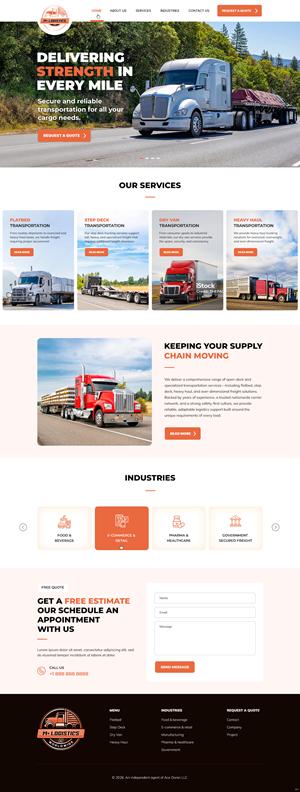 Web Design by pb for this project | Design: #37087159