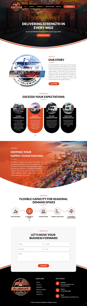 Web Design by pb for this project | Design: #37087163