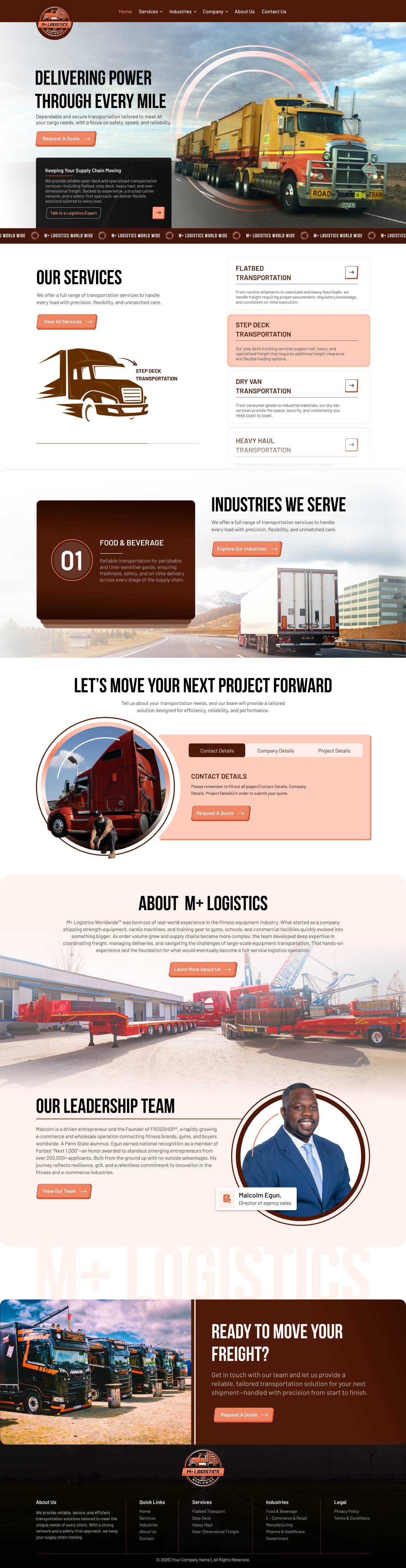 Web Design by creative.bugs for this project | Design #37086180
