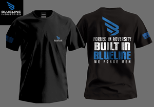 Edgy BlueLine Employee Shirts