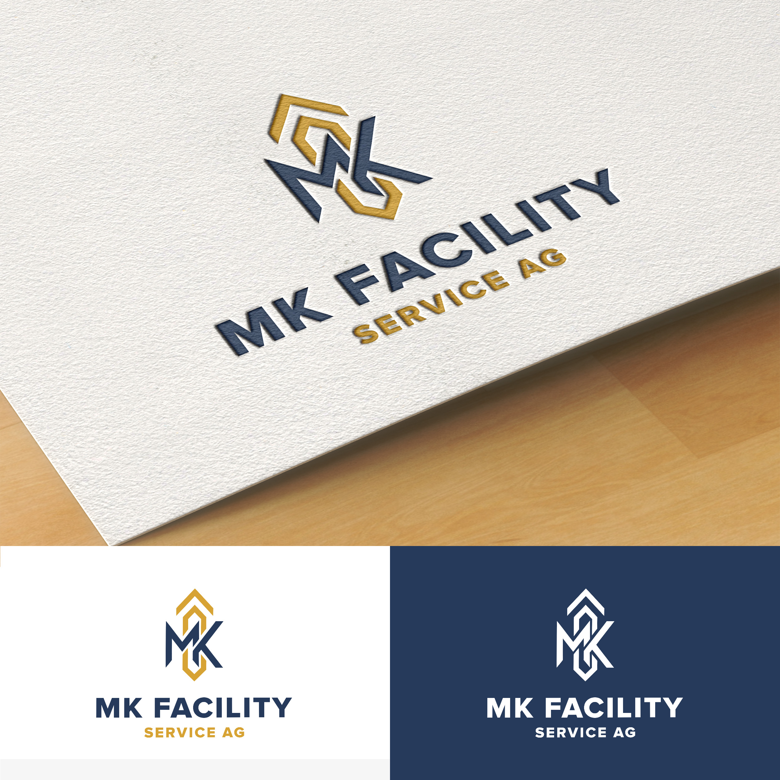 Logo Design by -ACE- for MK Reinigung GmbH | Design #37095697