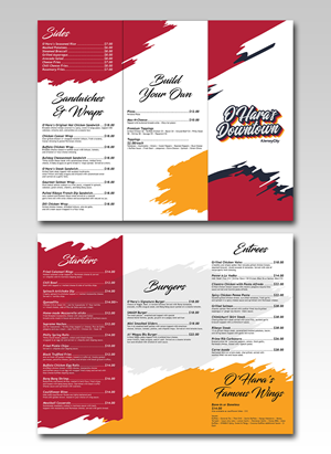 Menu Design by YourLogoMaster for this project | Design: #37101513