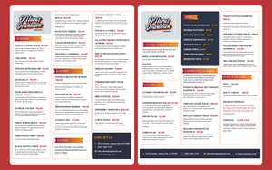 Menu Design by Sj    Designs for this project | Design: #37108417