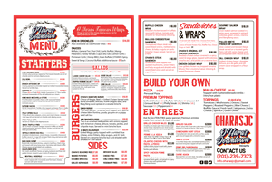 Menu Design by Fuhad Jihad