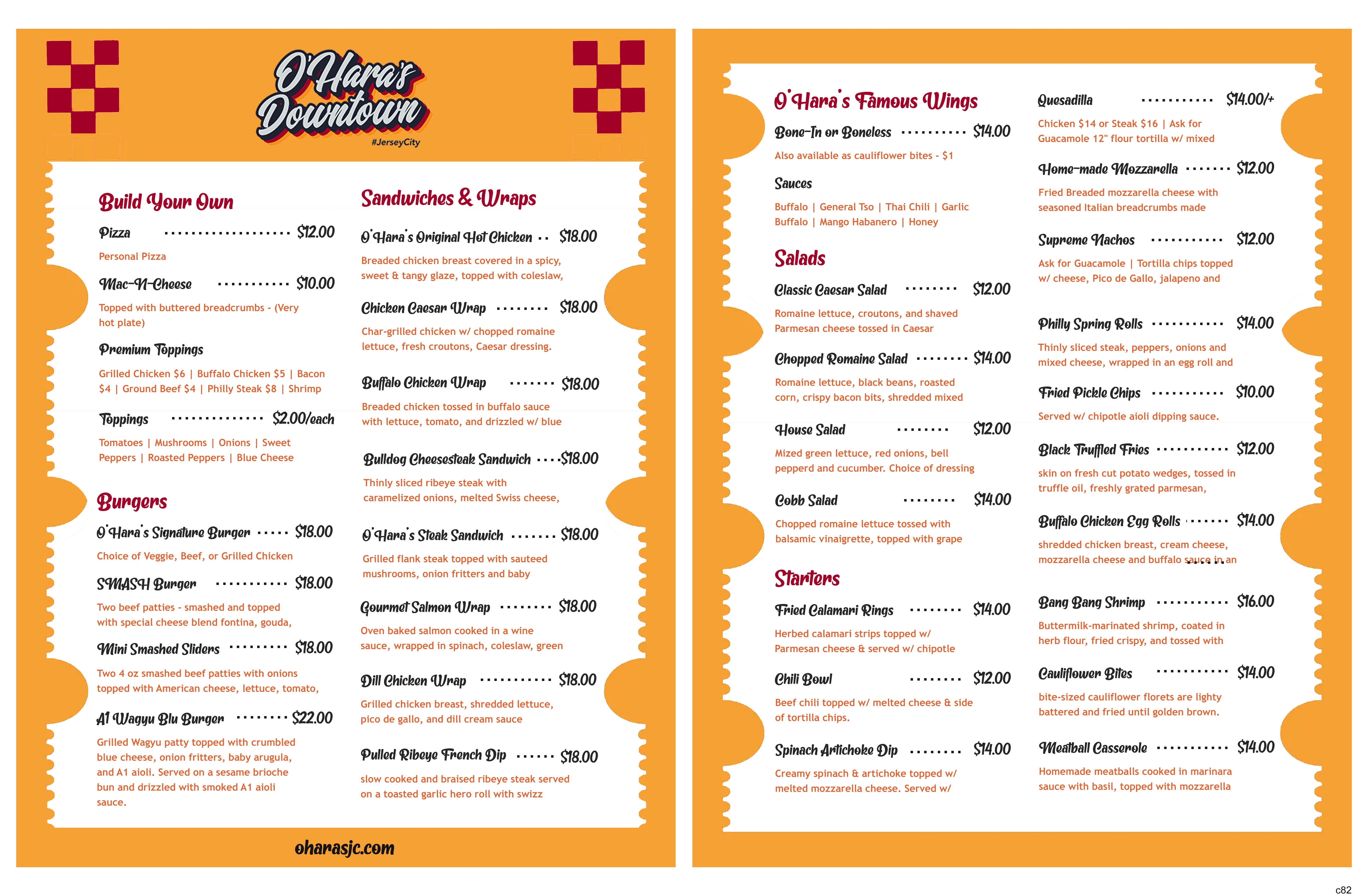 Menu Design by pb for this project | Design #37092647