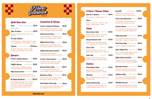 Menu Design by pb for this project | Design: #37092647