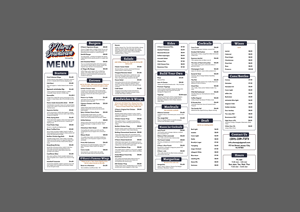 Menu Design by Creations Box 2015 for this project | Design: #37099836