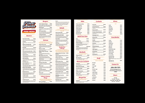 Menu Design by Creations Box 2015 for this project | Design: #37099843