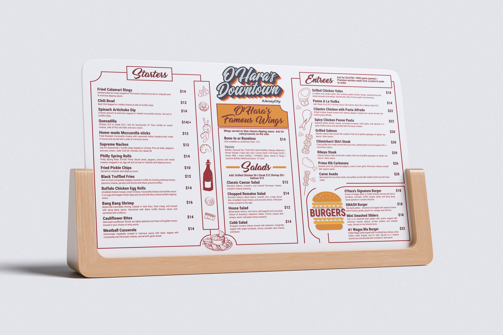 Menu Design by Louie Fuentes | Manobo Graphic Design Services for this project | Design #37107518
