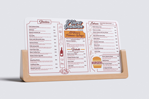Menu Design by Louie Fuentes | Manobo Graphic Design Services for this project | Design #37107518