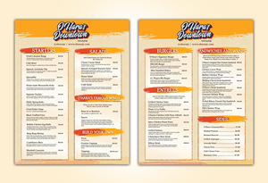 Menu Design by chandrayaan.creative for this project | Design #37110219