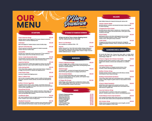 Menu Design by 3Guys for this project | Design: #37088772