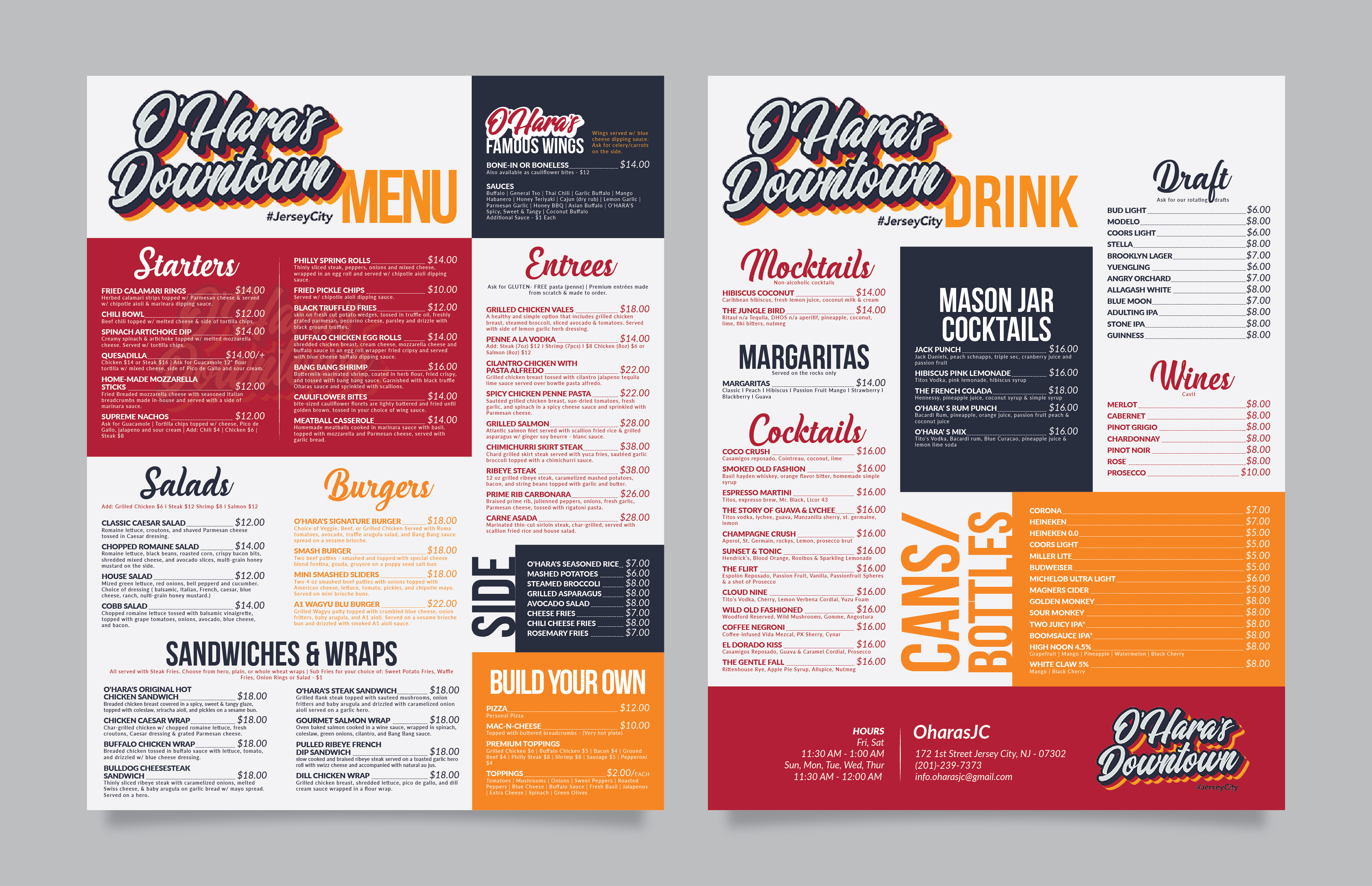Menu Design by taufik_alrahman for this project | Design #37090673