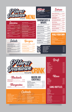 Menu Design by taufik_alrahman for this project | Design: #37090677