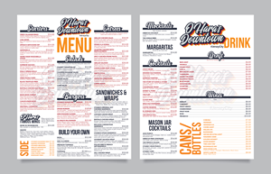Menu Design by taufik_alrahman for this project | Design: #37099007