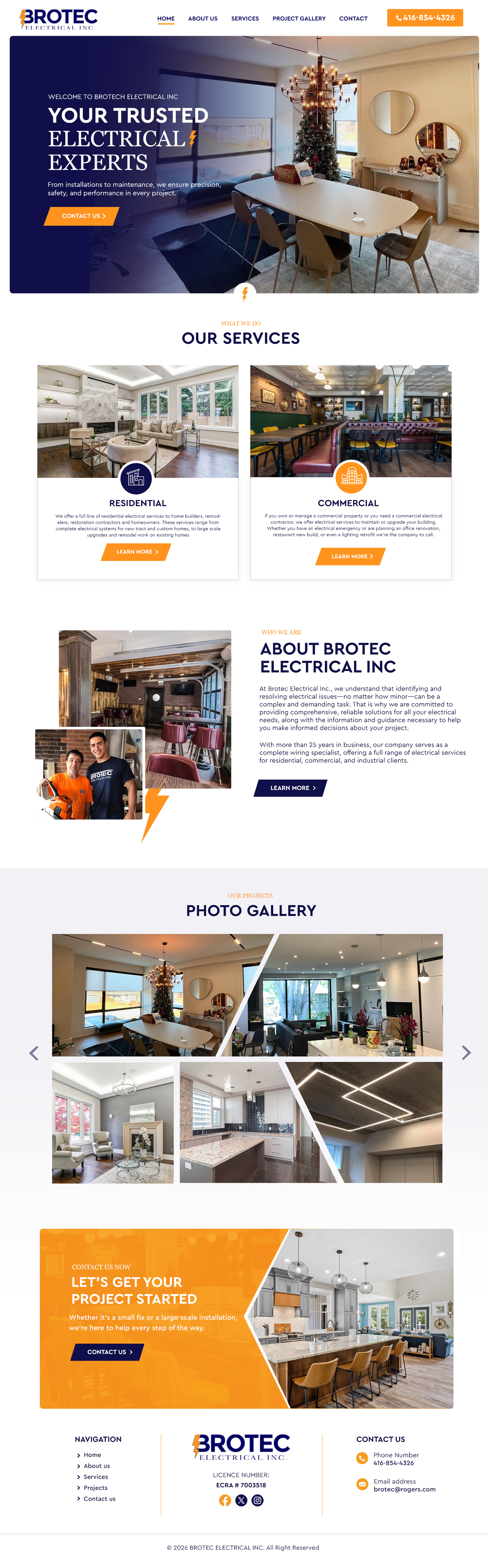 Web Design by Blue Sparrow for this project | Design #37090022