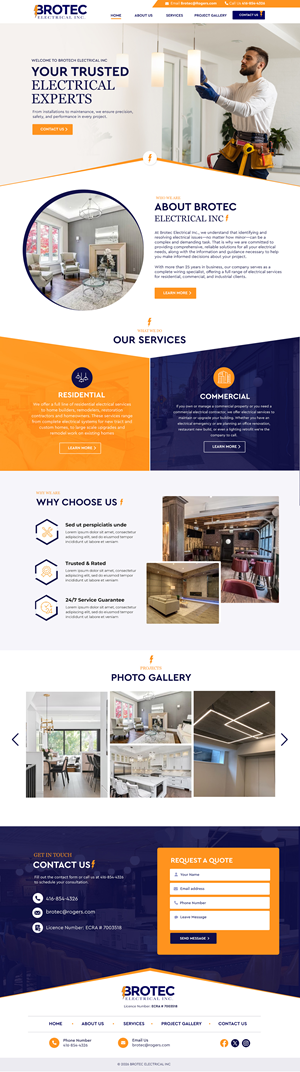 Web-Design von Blue Sparrow für dieses Projekt | Design: #37090023