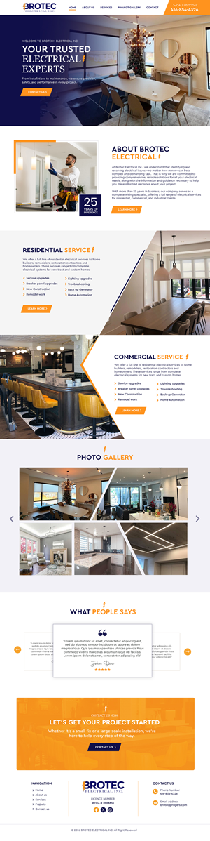 Web-Design von Blue Sparrow für dieses Projekt | Design: #37090024