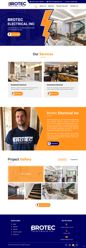 Web Design by pb for this project | Design: #37092612