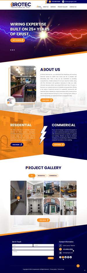 Web Design by pb for this project | Design: #37092618