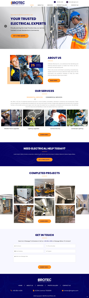Web Design by pb for this project | Design: #37092625
