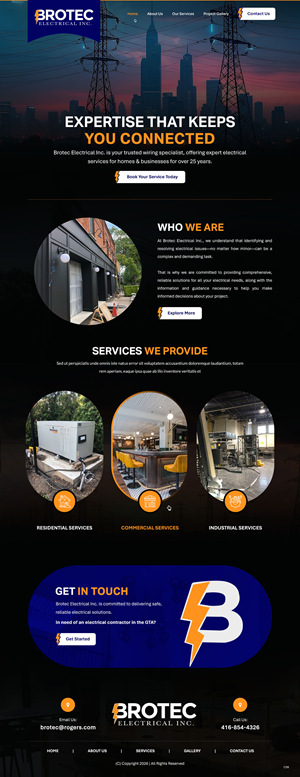 Web Design by pb for this project | Design: #37092626