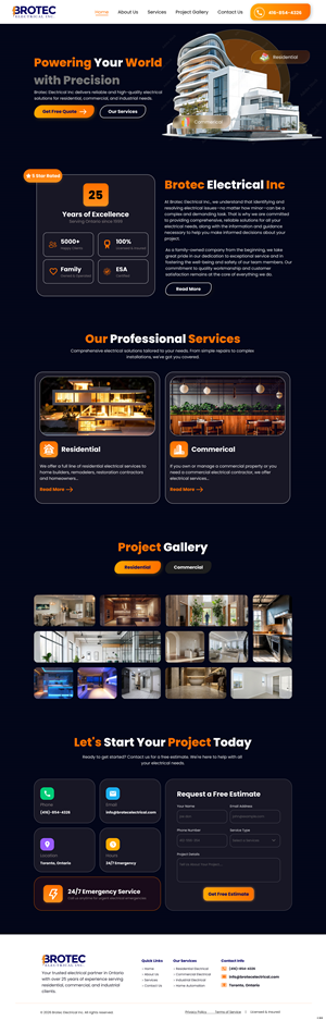 Web Design by pb for this project | Design: #37092630