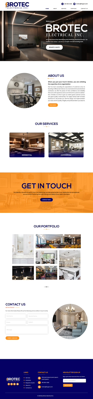 Web Design by Creations Box 2015 for this project | Design: #37093400