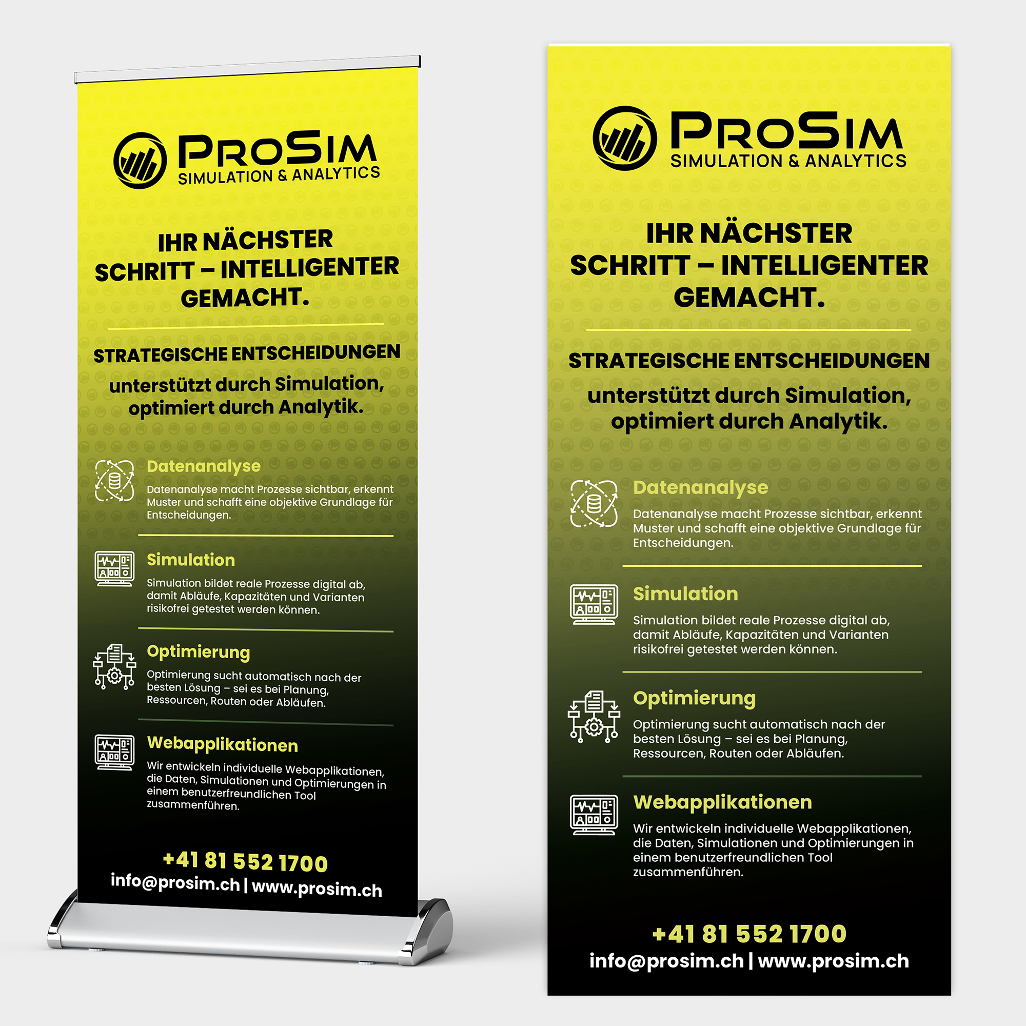 Flyer Design by Talha Ahmad for ProSim GmbH | Design #37096751