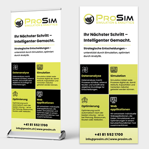 Flyer Design by Talha Ahmad for ProSim GmbH | Design: #37096752