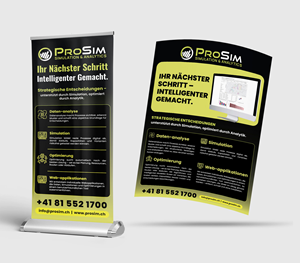 Flyer Design by Talha Ahmad for ProSim GmbH | Design: #37097171