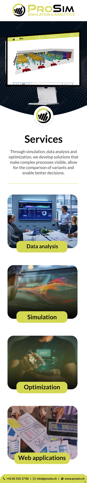 Flyer Design by pb for ProSim GmbH | Design: #37097720