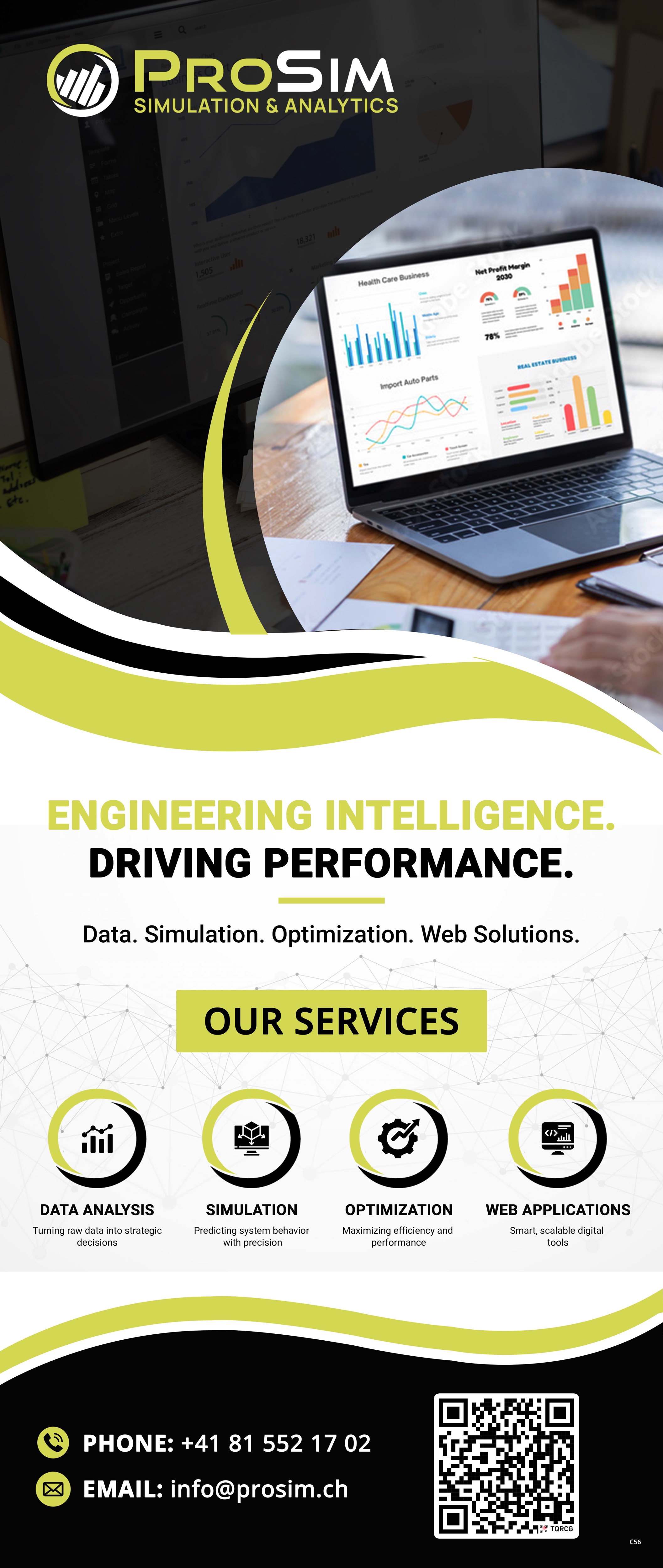 Flyer Design by pb for ProSim GmbH | Design #37097731