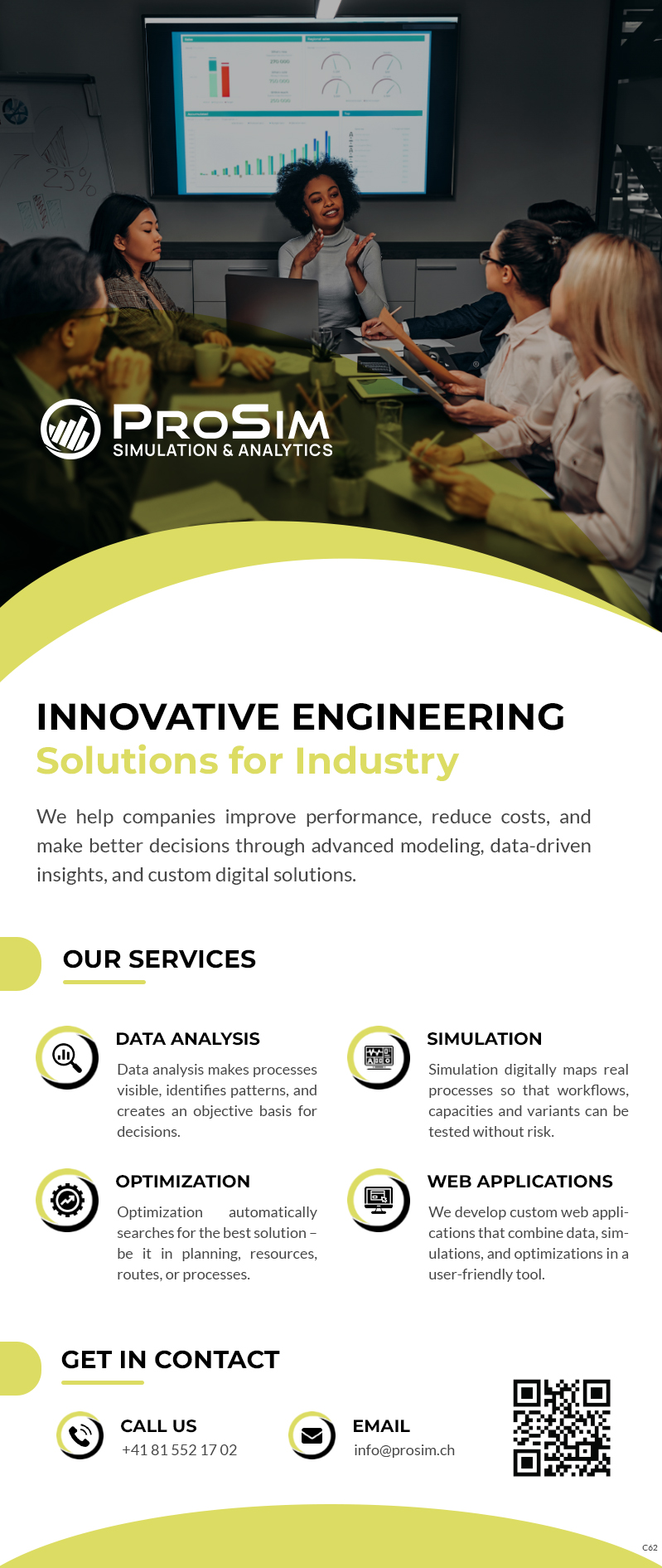 Flyer Design by pb for ProSim GmbH | Design #37097732